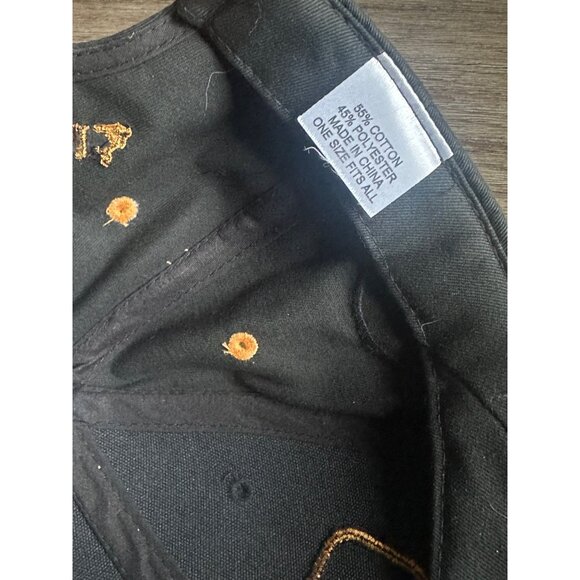 Continental Tire Yellow & Black Mesh Trucker Hat  Horse logo Adjustable Cap - Picture 8 of 10